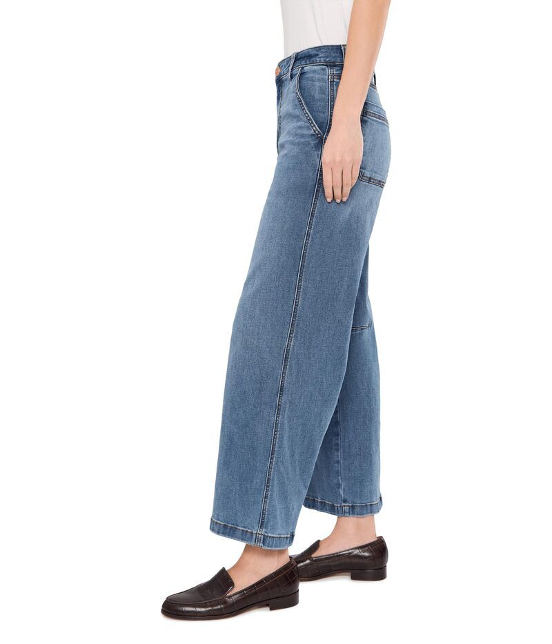 カットフロムザクロス レディース ボトムス デニムパンツ ワイドレッグ KUT from the Kloth MegHighRise Wide Leg Pants in Acutely