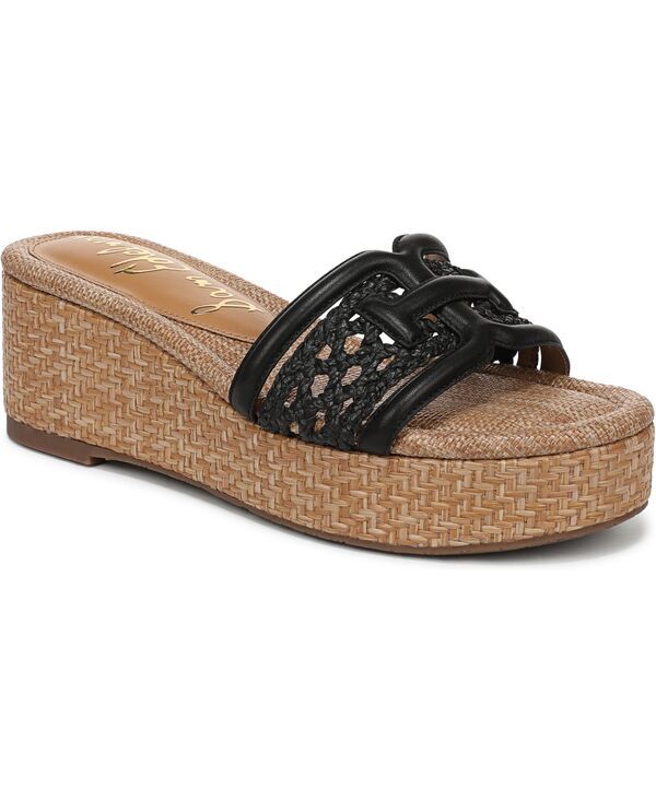 サムエデルマン レディース シューズ サンダル Sam Edelman Womens Pauleena Slide Wedge Sandals Black ブラック