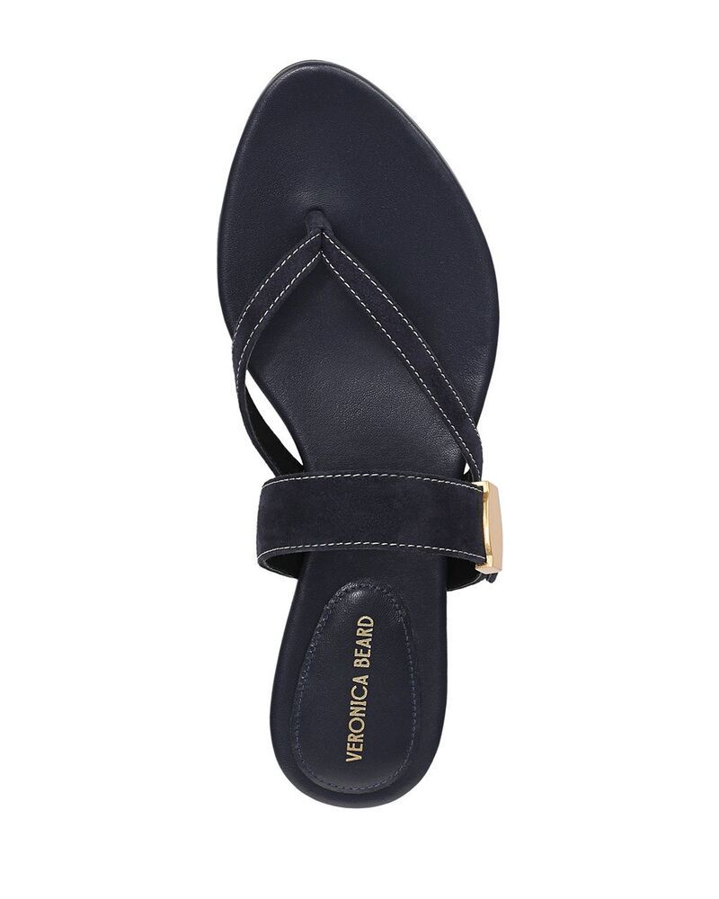 ヴェロニカ ベアード レディース シューズ サンダル Veronica Beard Womensalva Dash Flat Sandals Navy ネイビー