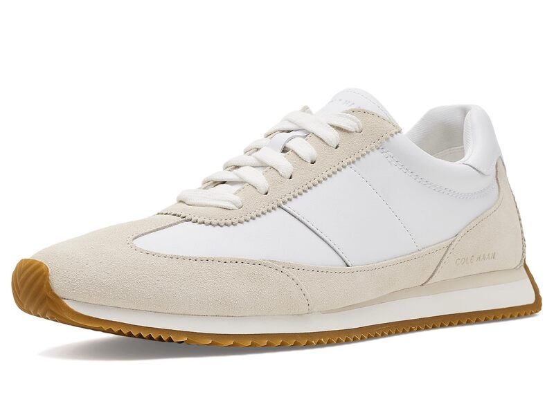 コールハーン レディース シューズ スニーカー Cole Haan Grand Crosscourt Davie Runners White LeatherS ホワイト
