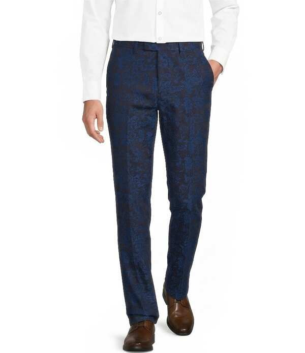ムラノ メンズ ボトムス カジュアルパンツ スリムフィット キャップ Murano Thevent Capsule Alex Jacquard Slim Fit Suit Separates Dres