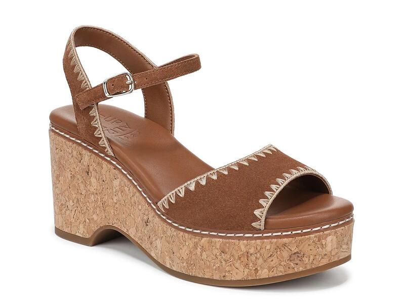 ナチュライザー レディース シューズ サンダル プラットフォーム NaturalizerDella Platform Sandal Walnut