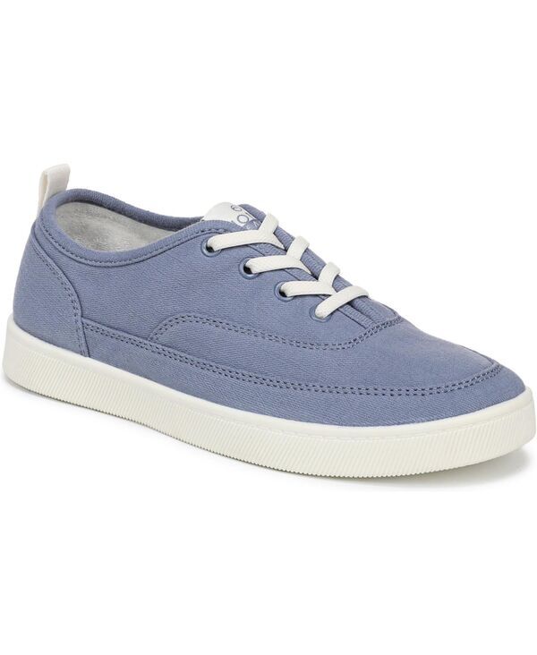 バイオニック レディース シューズ スニーカー レース Vionic Womens Cyan Lace Up Sneakers Pacific blue canvas ブルー