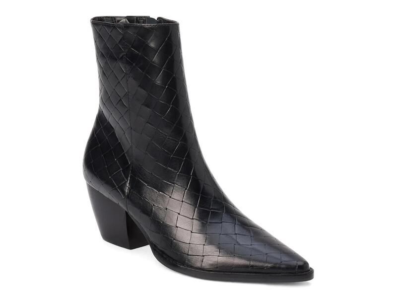 マチス レディース シューズ ブーツ・レインブーツ MatisseCaty Bootie Black Leather ブラック