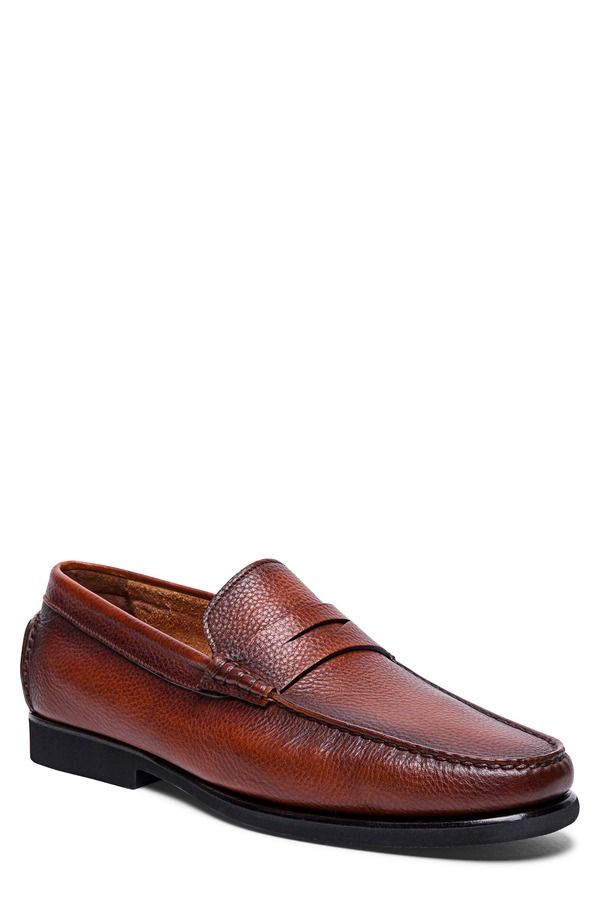 サントーニ メンズ シューズ スリッポン・ローファー Santonikangia Penny Loafer Brown ブラウン