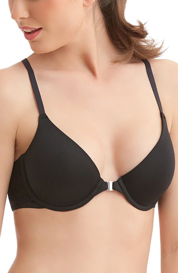 モンテル インティメイツ レディース トップス Tシャツ レース Montelle Intimates Racerback Lace TShirt Bra Black ブラック