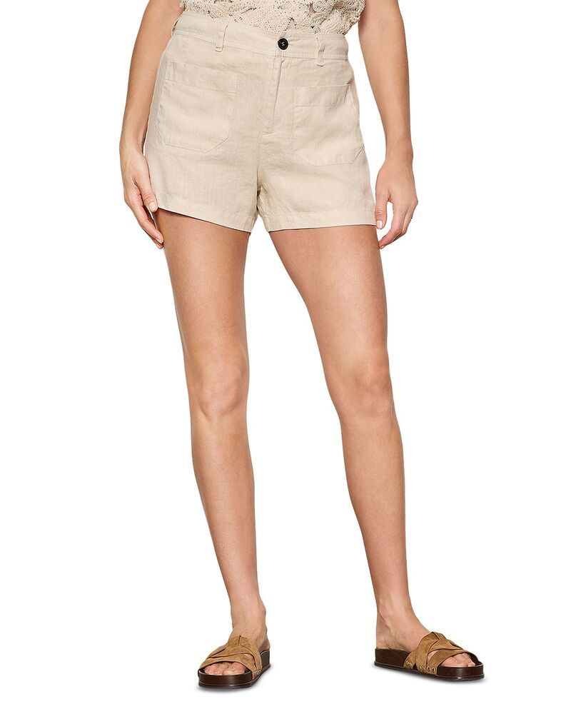 サンクチュアリー レディース ボトムス ハーフパンツ・ショーツ ショートパンツ リネン Sanctuary Marine Linen Shortsummer Sand サンド
