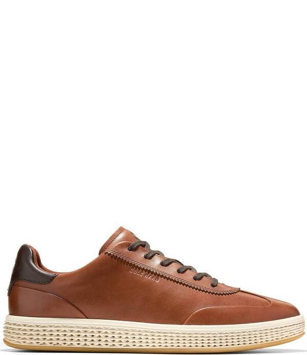 コールハーン メンズ シューズ スニーカー Cole Haan Mens GrandPro Turf SkyWeave Sneakers British TanCH Dark ChocolateAng