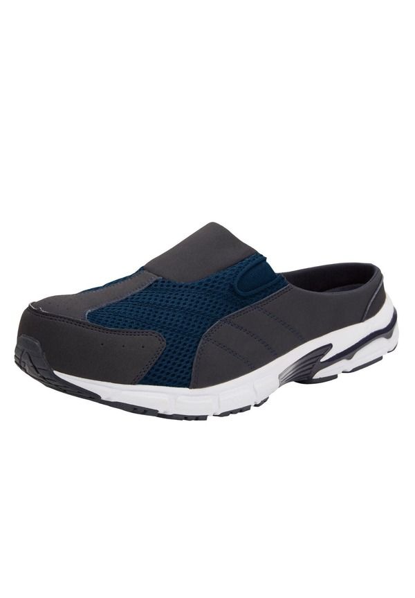 キングサイズ メンズ シューズ サンダル KingSize SlipOn Swim Slides Navy Blue ネイビー