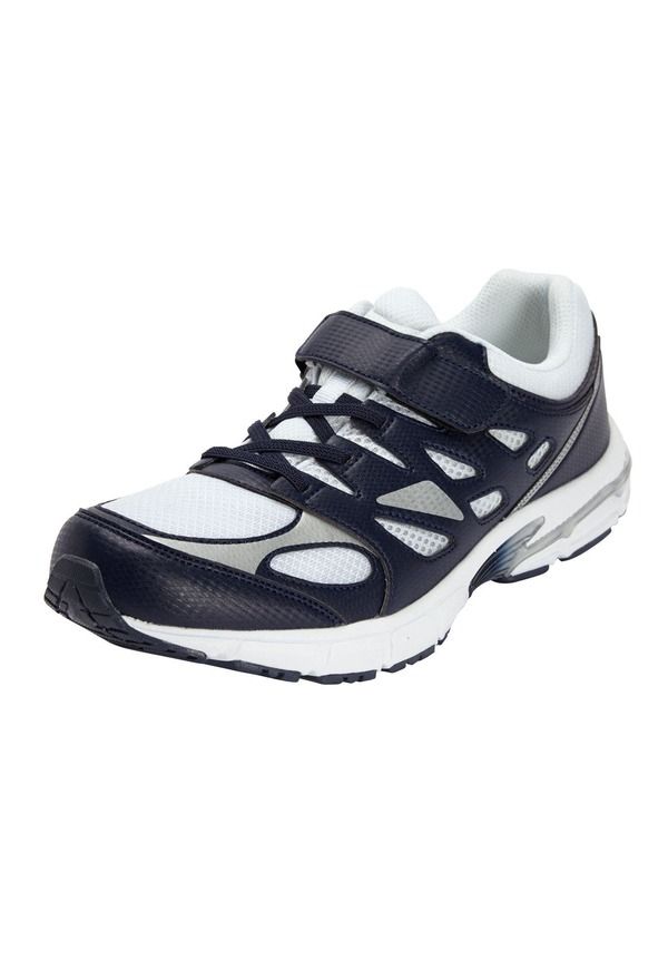 キングサイズ メンズ シューズ スニーカー KingSize NoTie Sneakers Navy White ホワイト