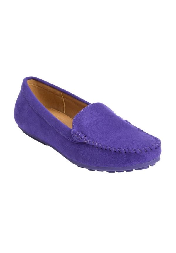 コンフォートビュー レディース シューズ パンプス Comfortview The Milena Slip On Flat Purple パープル