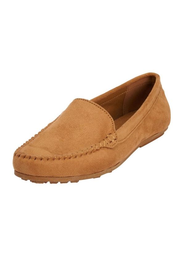 コンフォートビュー レディース シューズ パンプス Comfortview The Milena Slip On Flat Camel キャメル