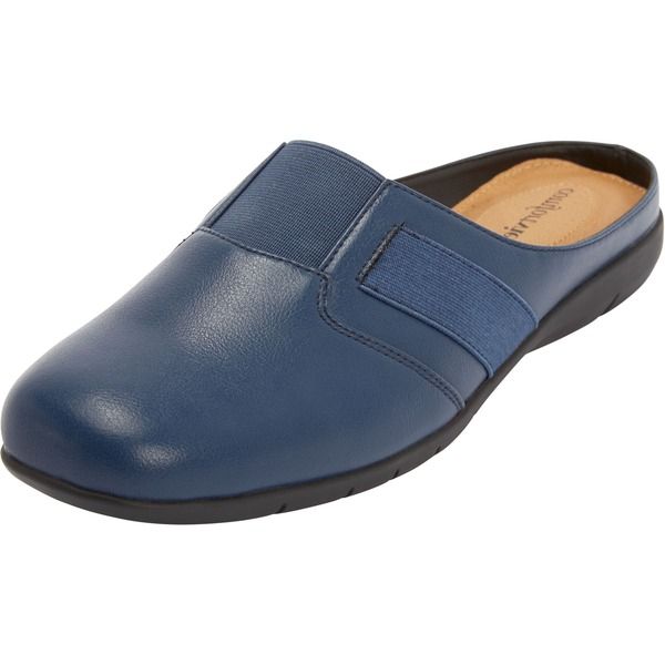 コンフォートビュー レディース シューズ パンプス Comfortview The Sarah Slip On Mule Navy ネイビー