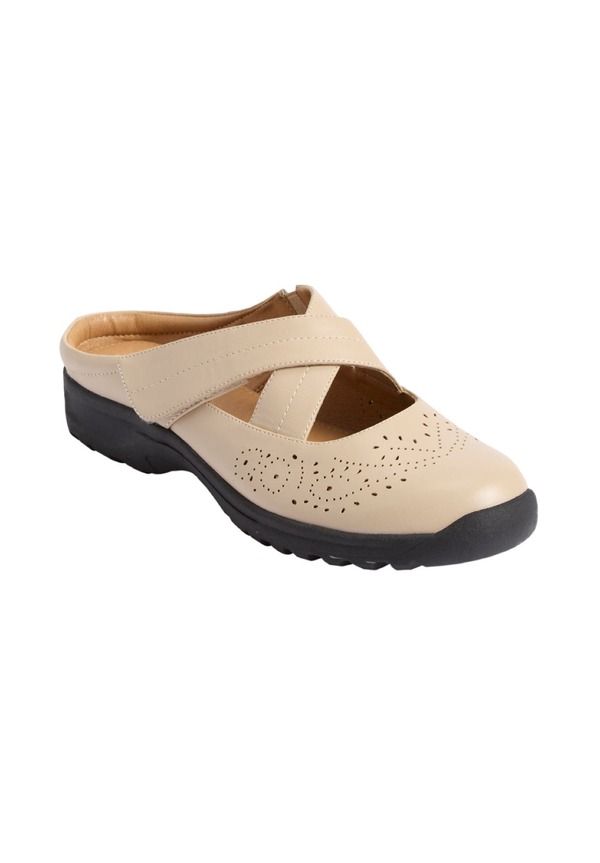 コンフォートビュー レディース シューズ パンプス Comfortview The Archie Mule Oyster Pearl パール 15,961円
