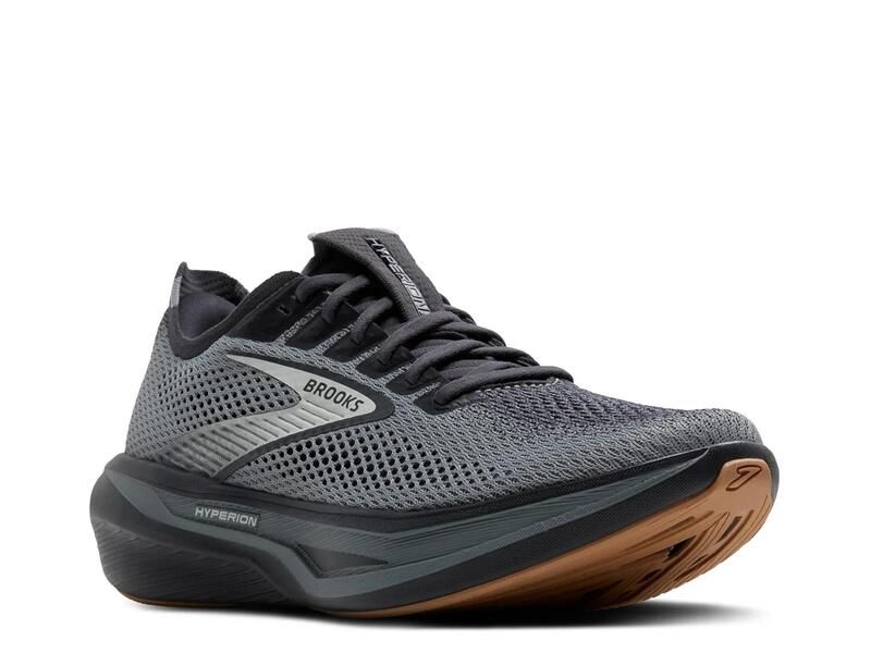 ブルックス メンズ シューズ スニーカー BrooksHyperion 3 Running Shoe Mens GreyBlack ブラック