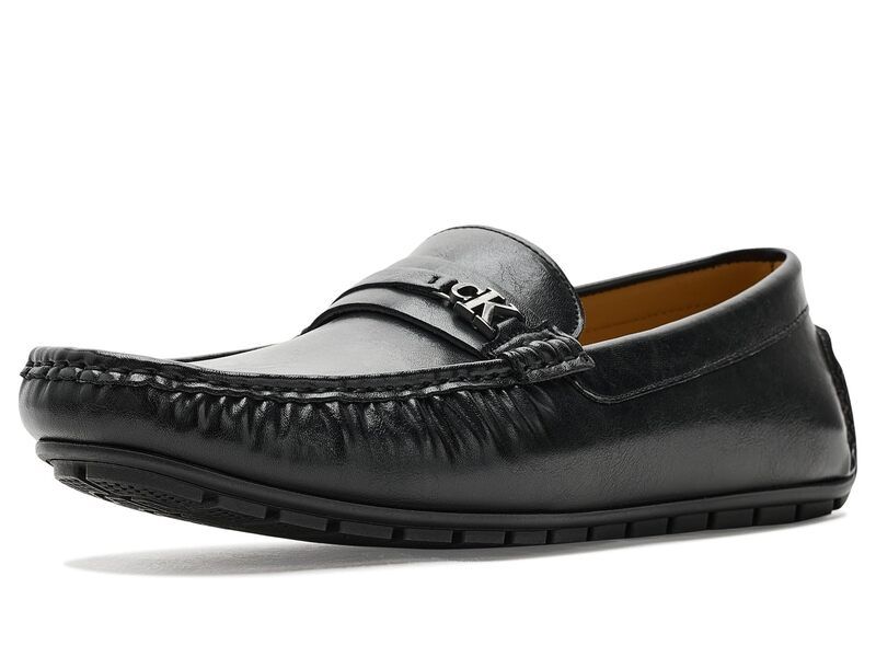 カルバンクライン メンズ シューズ スリッポン・ローファー Calvin Klein Fasek Black ブラック