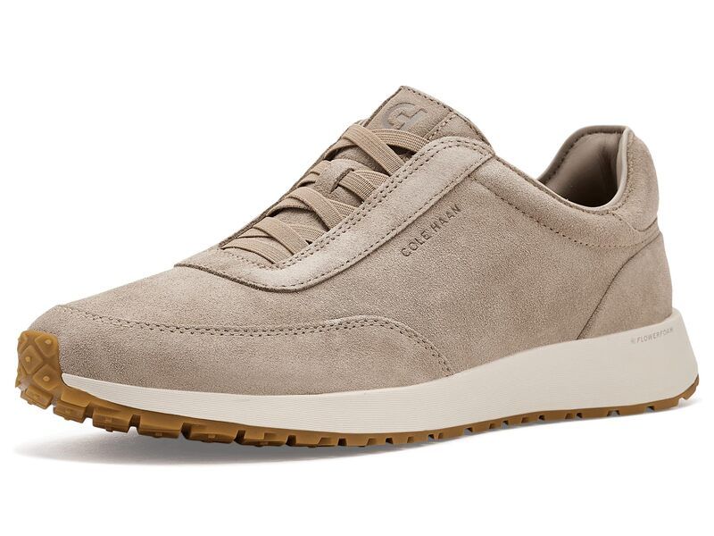 コールハーン メンズ シューズ スニーカー Cole Haan Grandpro Luxe Mile Slipon Sneakers Birch Beige SuedeIvoryGum T アイボリー