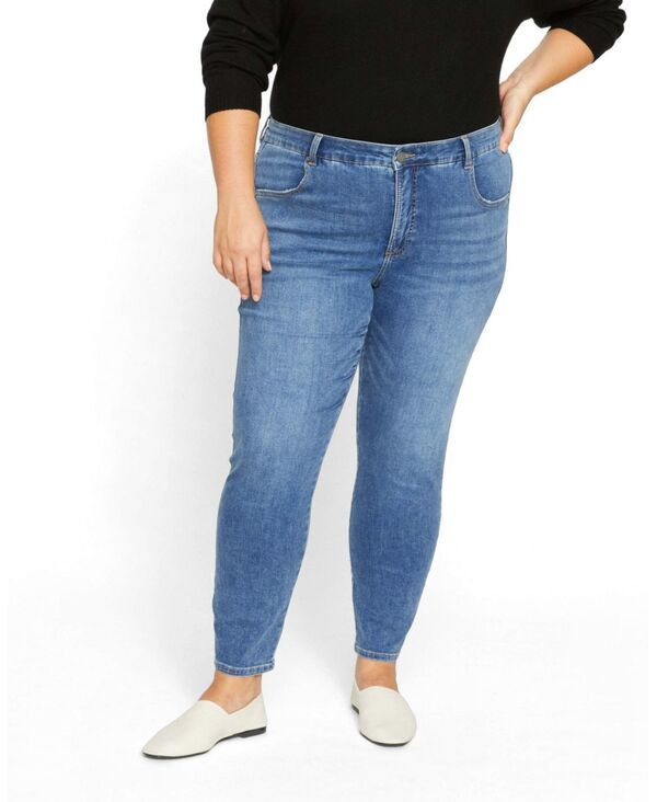 ユニバーサル スタンダード レディース ボトムス デニムパンツ ジーンズ Universal Standard Womenseine Mid Rise Skinny Jeans Vintage ind
