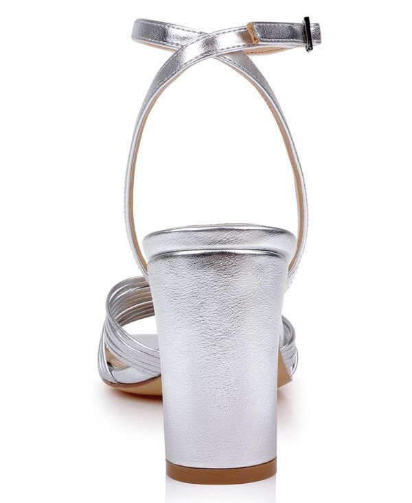 ジュウェルダグレイミシュカ レディース シューズ サンダル Jewel Badgley Mischka Womens Zaylee Square Toe Dressandal silver Metal