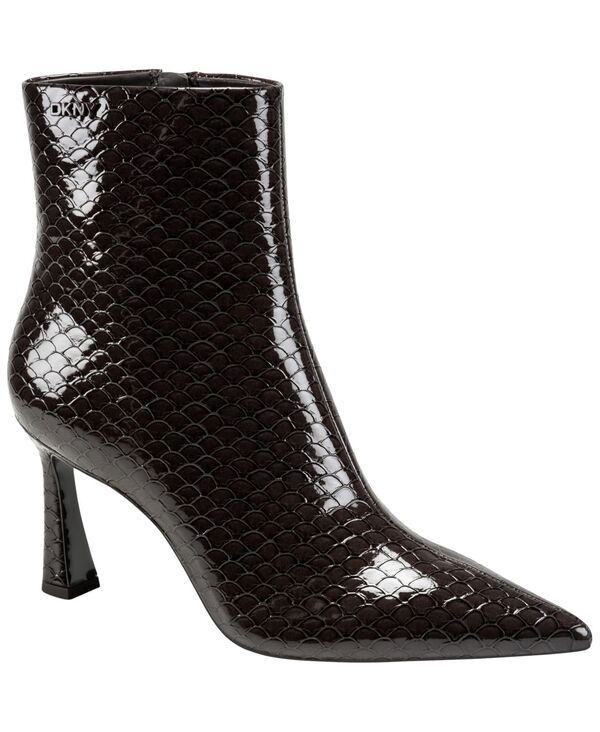 ダナ キャラン ニューヨーク レディース シューズ ブーツ・レインブーツ ヒール DKNY Womens Cayden Heeled Pointed Toe Dress Booties Brown ブ