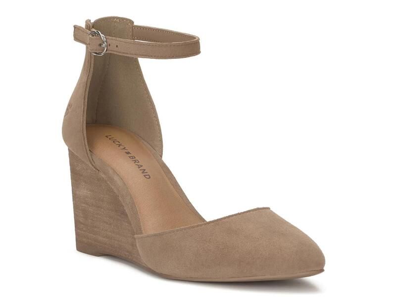 ラッキーブランド レディース シューズ サンダル Lucky BrandNitika Wedge Sandal Taupe トープ