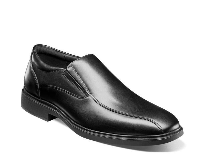 フローシャイム メンズ シューズ スリッポン・ローファー FlorsheimForecast II Bike Toe SlipOn Black ブラック