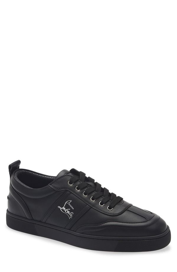 クリスチャン・ルブタン メンズ シューズ スニーカー Christian Louboutin Retero Sneaker Men BK01BLACK ブラック