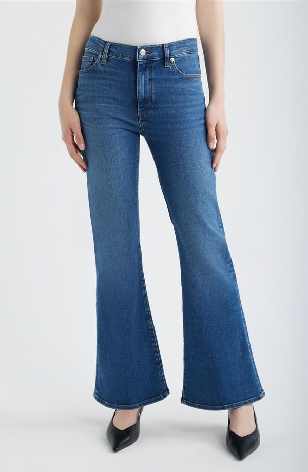 フレーム レディース ボトムス デニムパンツ ジーンズ FRAME The Icon Flare Jeans PROVENCE