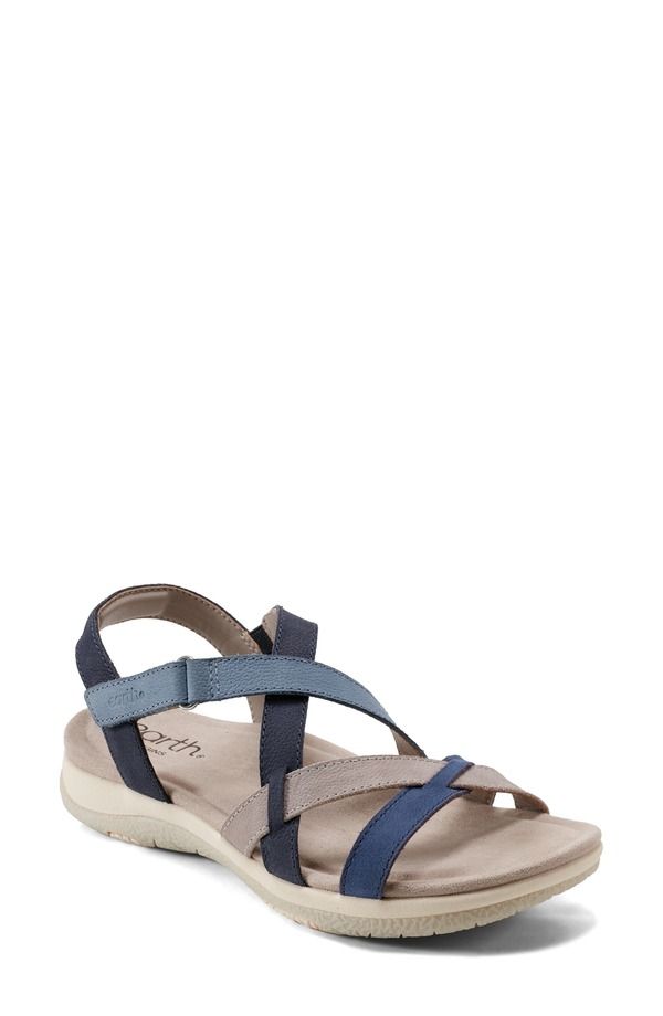 アース レディース シューズ サンダル Earth Sterling Sandal Women DARK BLUE ブルー