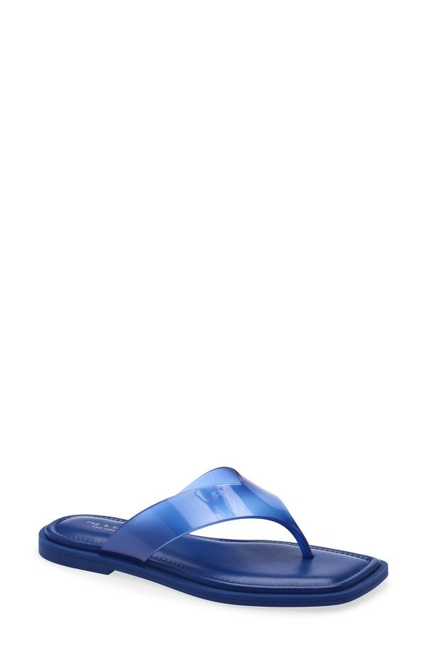 ラグアンドボーン レディース シューズ サンダル rag bone Gracie Jelly Flip Flop Women DEEP BLUE ブルー