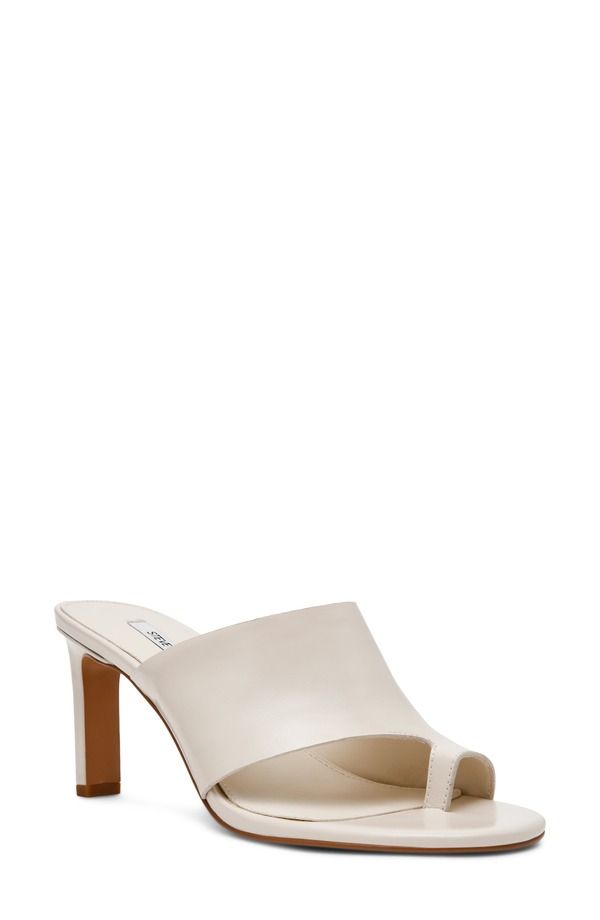 スティーブ マデン レディース シューズ ヒール サンダル Steve Madden Valentin Slide Sandal Women BONE LEATHER
