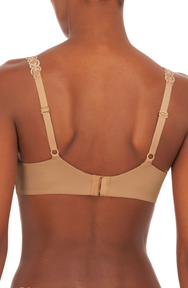 ナトリ レディース トップス Tシャツ Natori Pure Luxe Wireless Contour Bra CAFE｜詳細画像