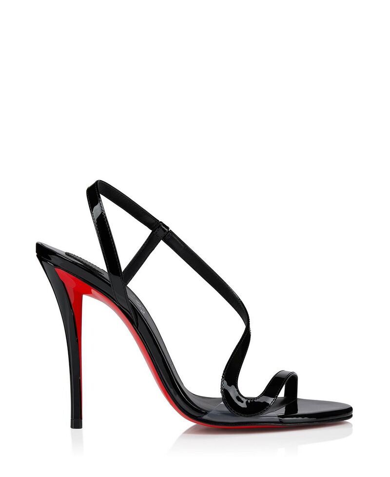 クリスチャン・ルブタン レディース シューズ サンダル Christian Louboutin Womens Rosa Z 100mm Sandals Black ブラック 159,400円