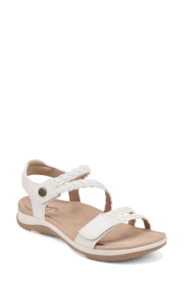 アース レディース シューズ サンダル アンクル Earth Stellon Ankle Strap Sandal Women IVORY アイボリー