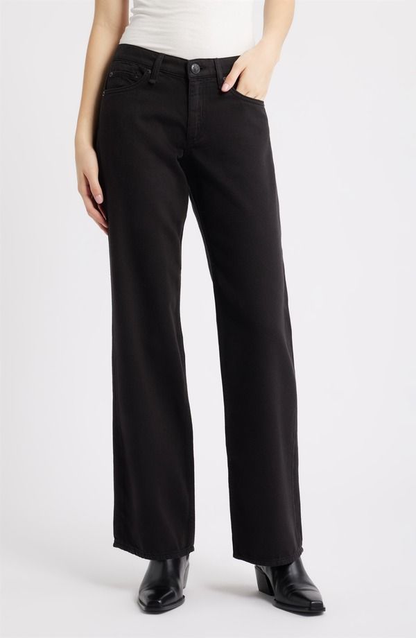 ラグアンドボーン レディース ボトムス デニムパンツ ストレート ローライズ ジーンズ rag bone Cam Featherweight Low Rise Relaxed Straight Leg