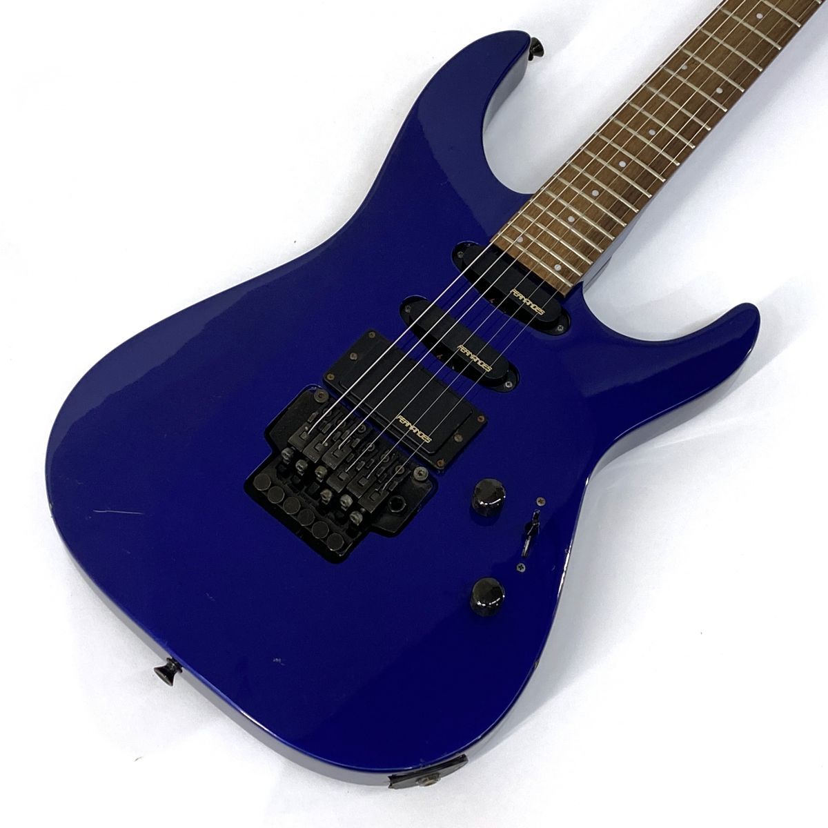 FERNANDES フェルナンデス FR-55 メタリックブルー ストラトキャスター