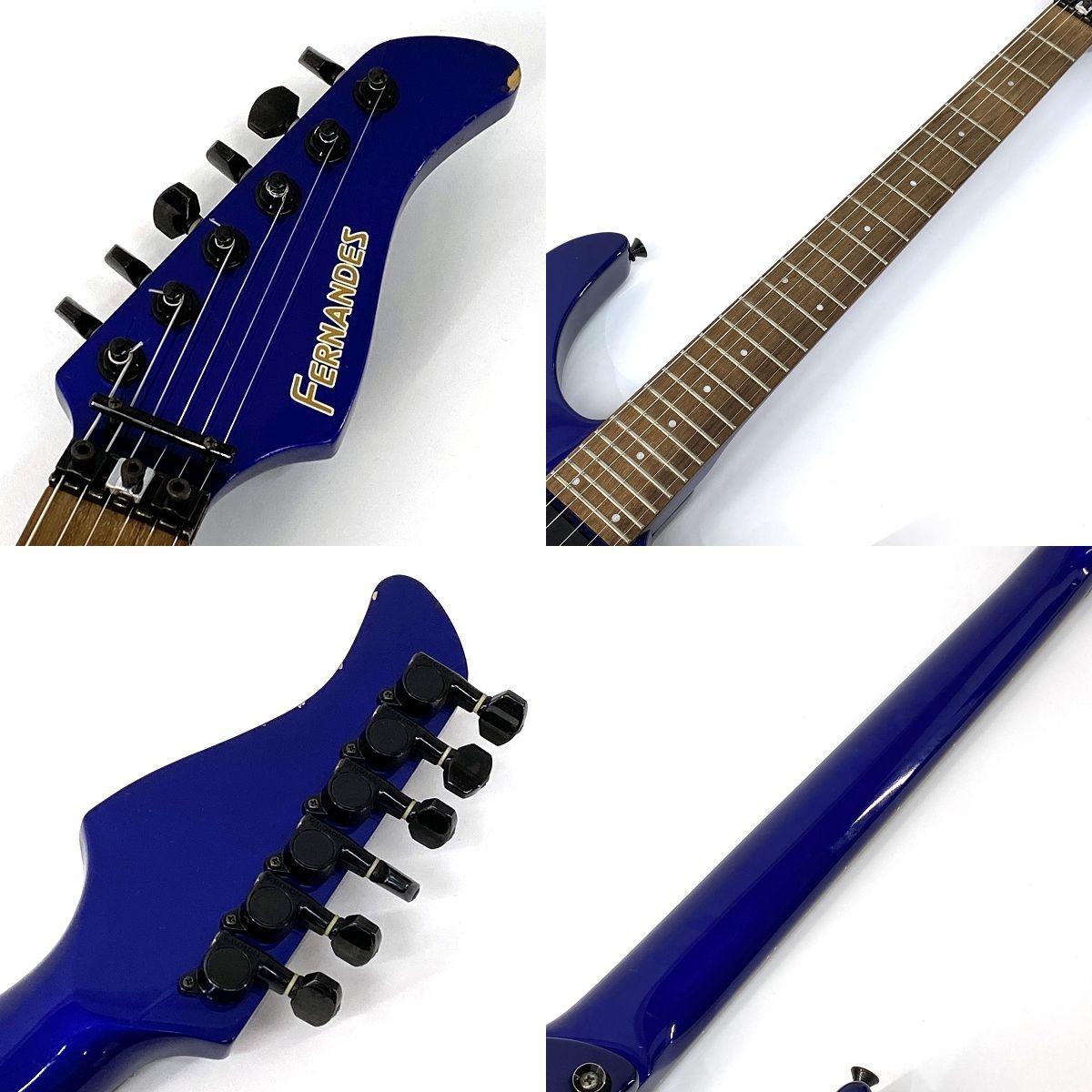 FERNANDES フェルナンデス FR-55 メタリックブルー ストラトキャスター
