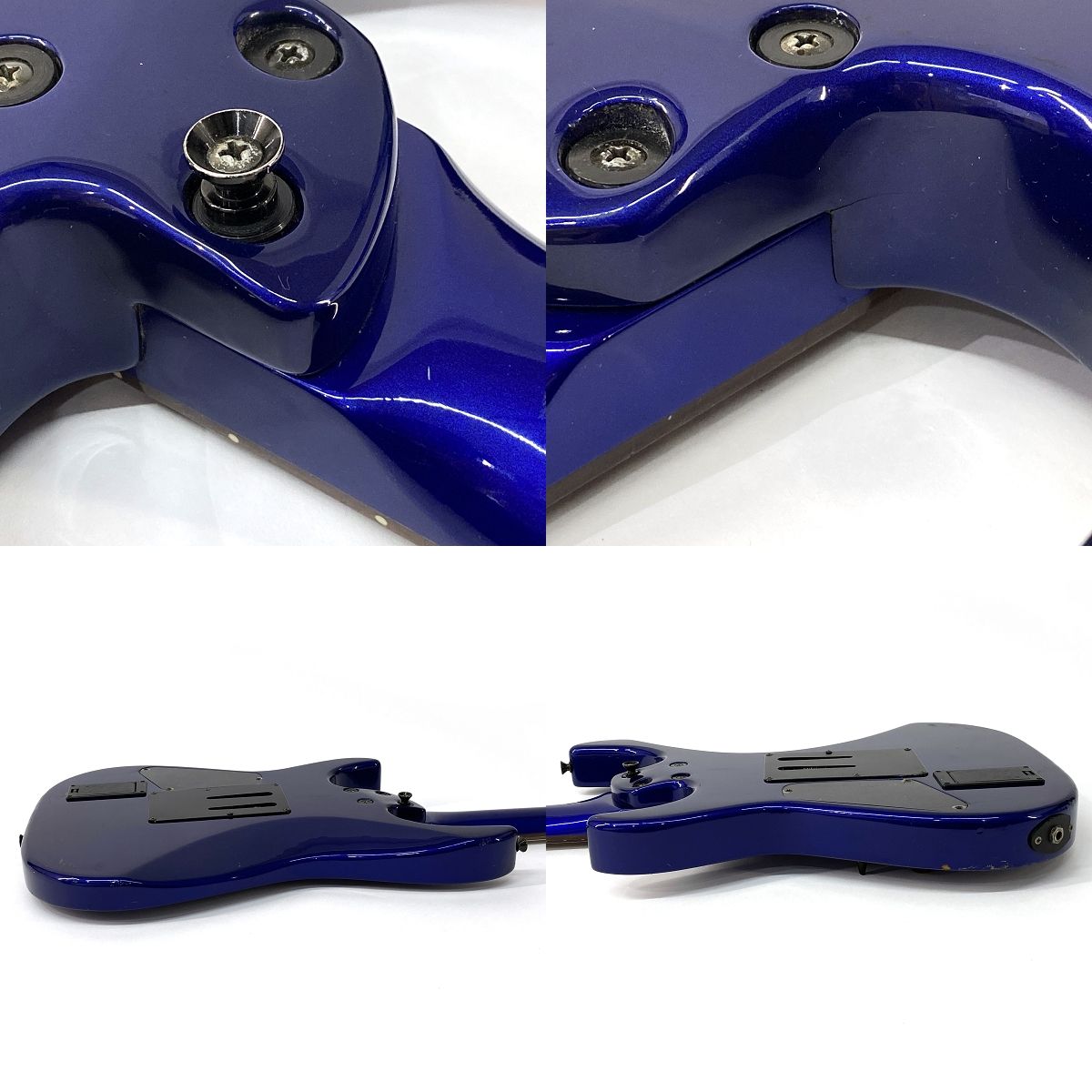 FERNANDES フェルナンデス FR-55 メタリックブルー ストラトキャスター