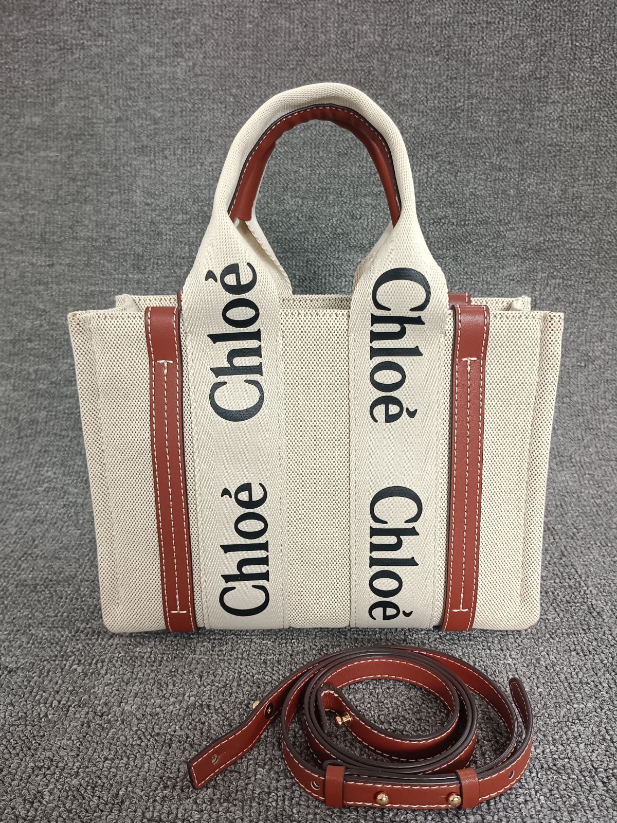 Chloe woody クロエ ウッディ トートバッグス モールショルダーバッグ