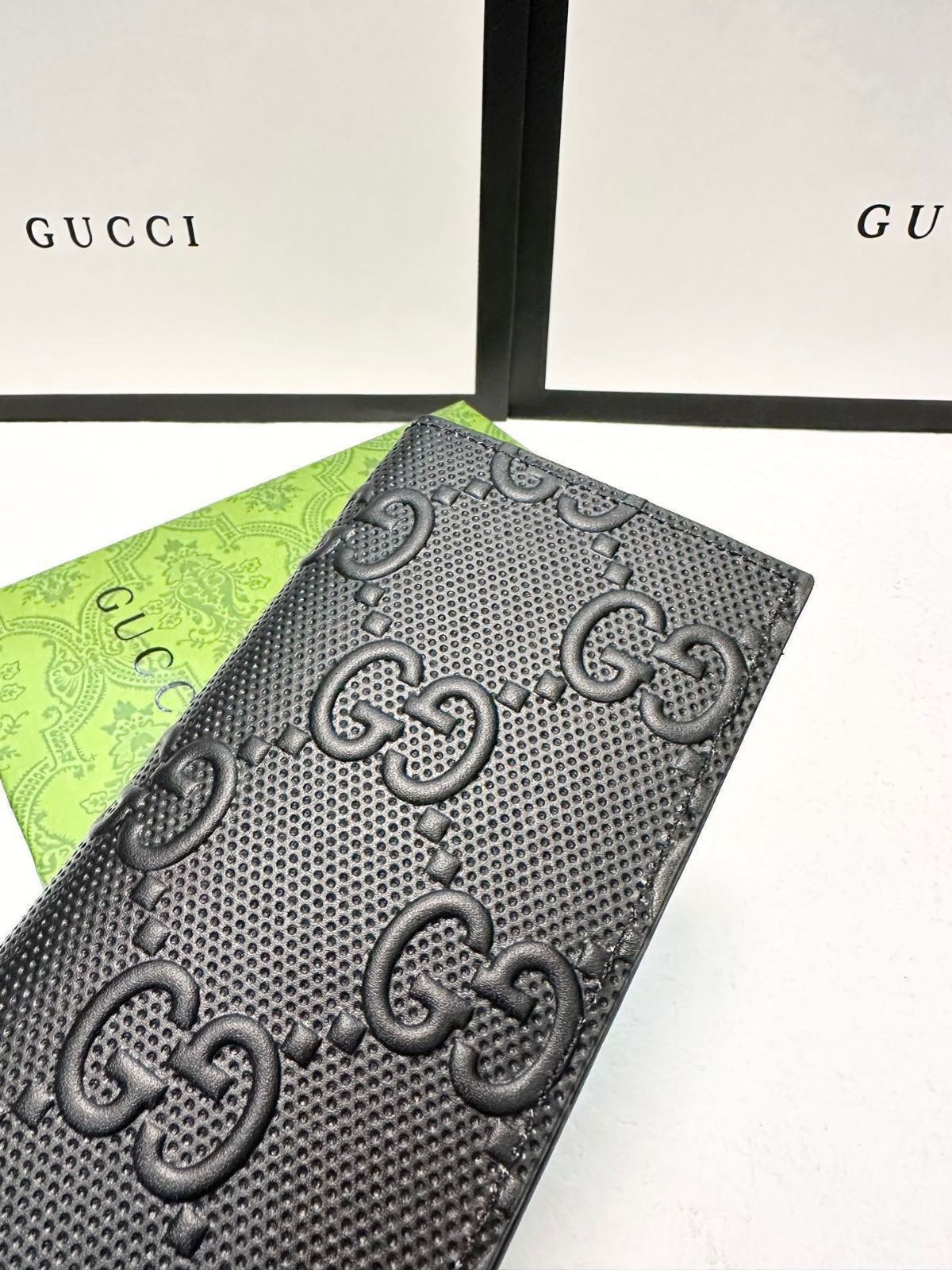 GUCCIグッチ、財布、超マルチキャリー、新型メンズロング、ショート、二つ折り[本日特価|新品未使用品]｜詳細画像