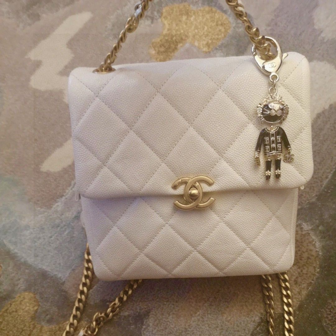 【今日特価】CHANEL 水鑽ライオン カラフルバッグアクセサリー / キーホルダー