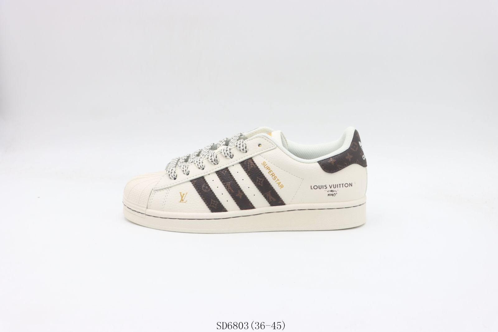 【今日特価】Adidas アディダス クローバーシェルトゥースケートシューズ ホワイトブラウンルSD680