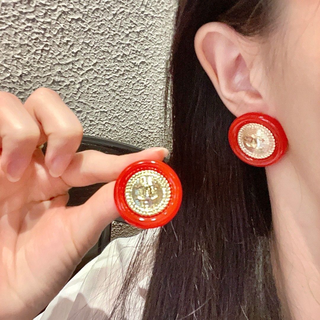【今日特価】Chanel シャネル ヴィンテージ ダブル C イヤリング