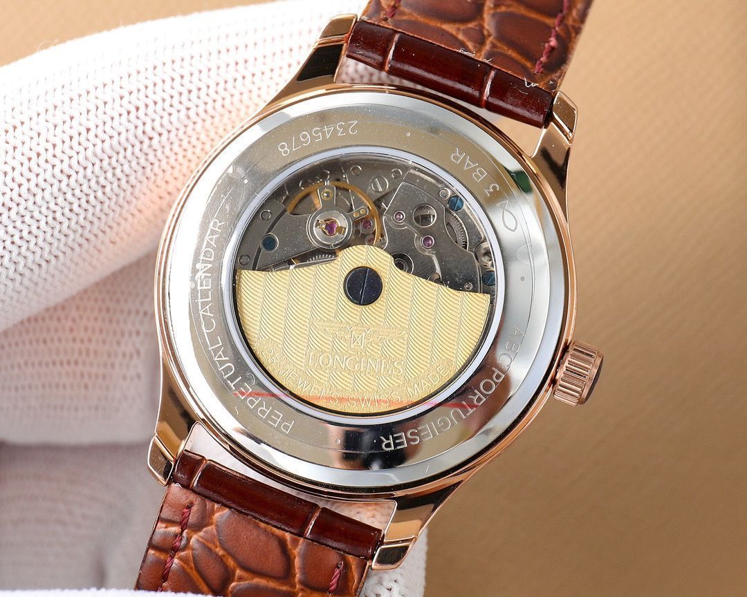 LONGINES ロンジン マスターコレクション メンズ腕時計 40mm｜ムーンフェイズ×自動巻き機械式｜本日限定特価新品未使用