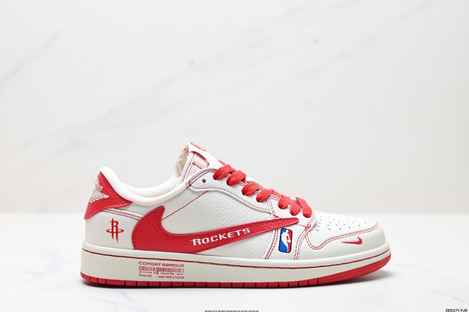 Travis Scott x Air Jordan 1 AJ1 トラヴィス・スコット × エア・ジョーダン 1 AJ1 倒勾 TS ライトニング コラボ リバーススゥーシュ ロートップ カルチャーバスケットボールシューズ