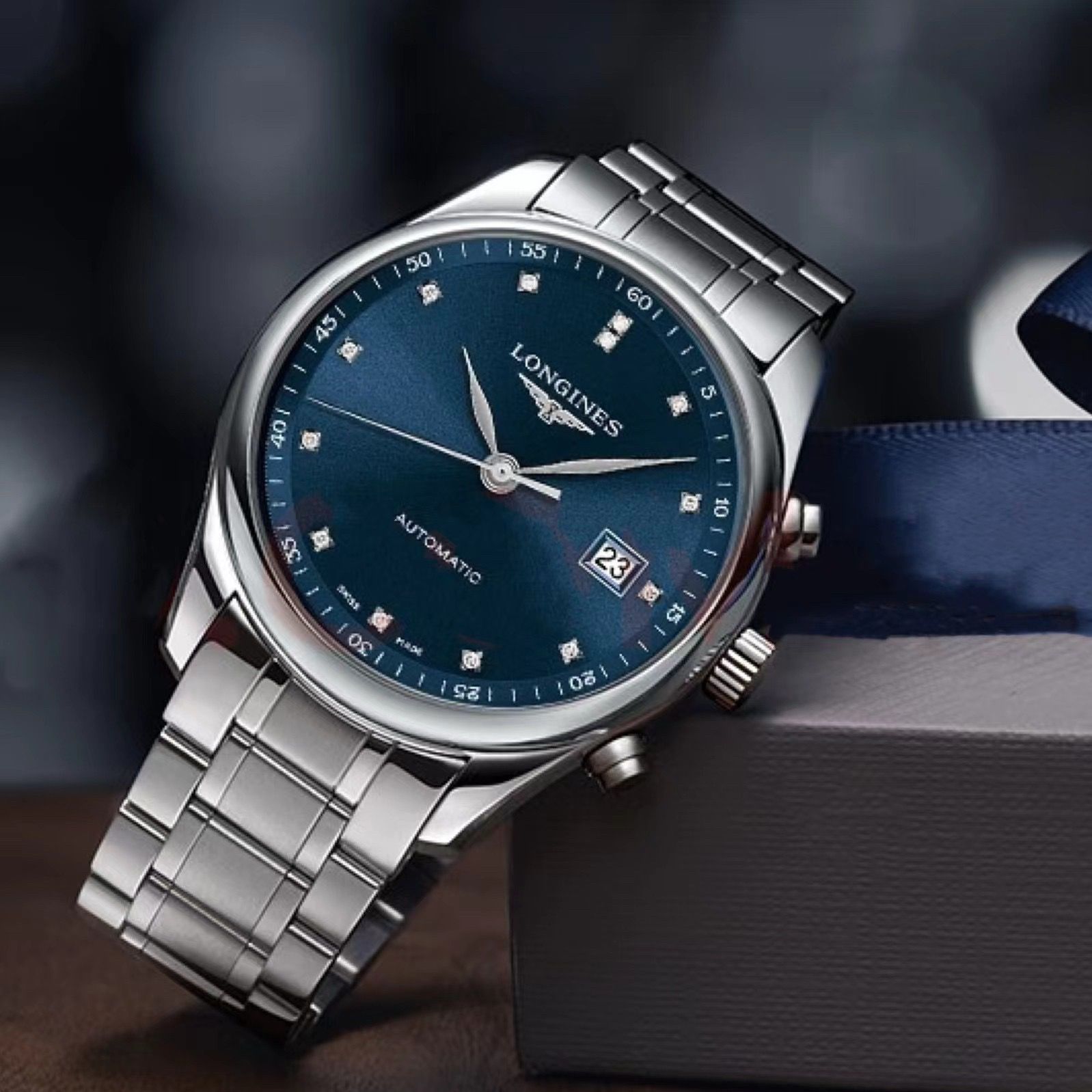 LONGINES（ロンジン）マスターコレクション メンズウォッチ - 40mm カレンダー表示新品未使用