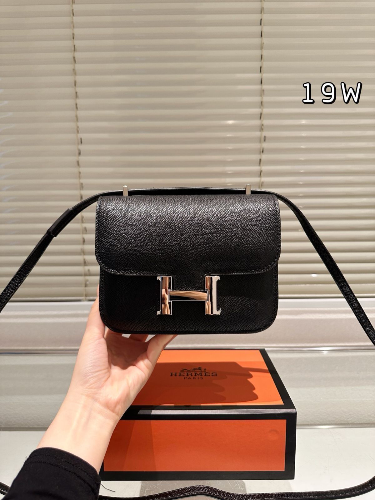 【今日特価】Herm?s Constace Bag (Silver Buckle) エルメス コンスタンス バッグ（シルバーバックル）
