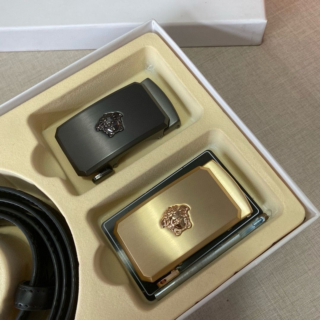 本日特価] ヴェルサーチ Versace 高級レザー ベルト＆バッグ スーパー