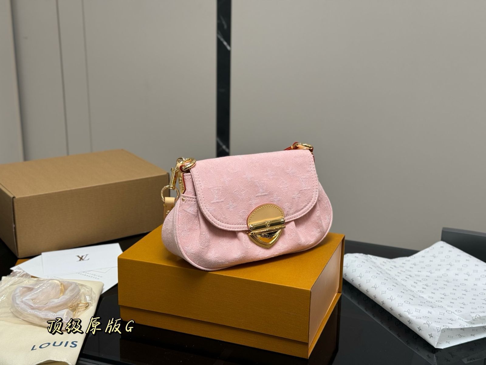 【今日特価】Louis Vuitton Denim Pleaty Bag / ルイ・ヴィトン デニム プレティ バッグ