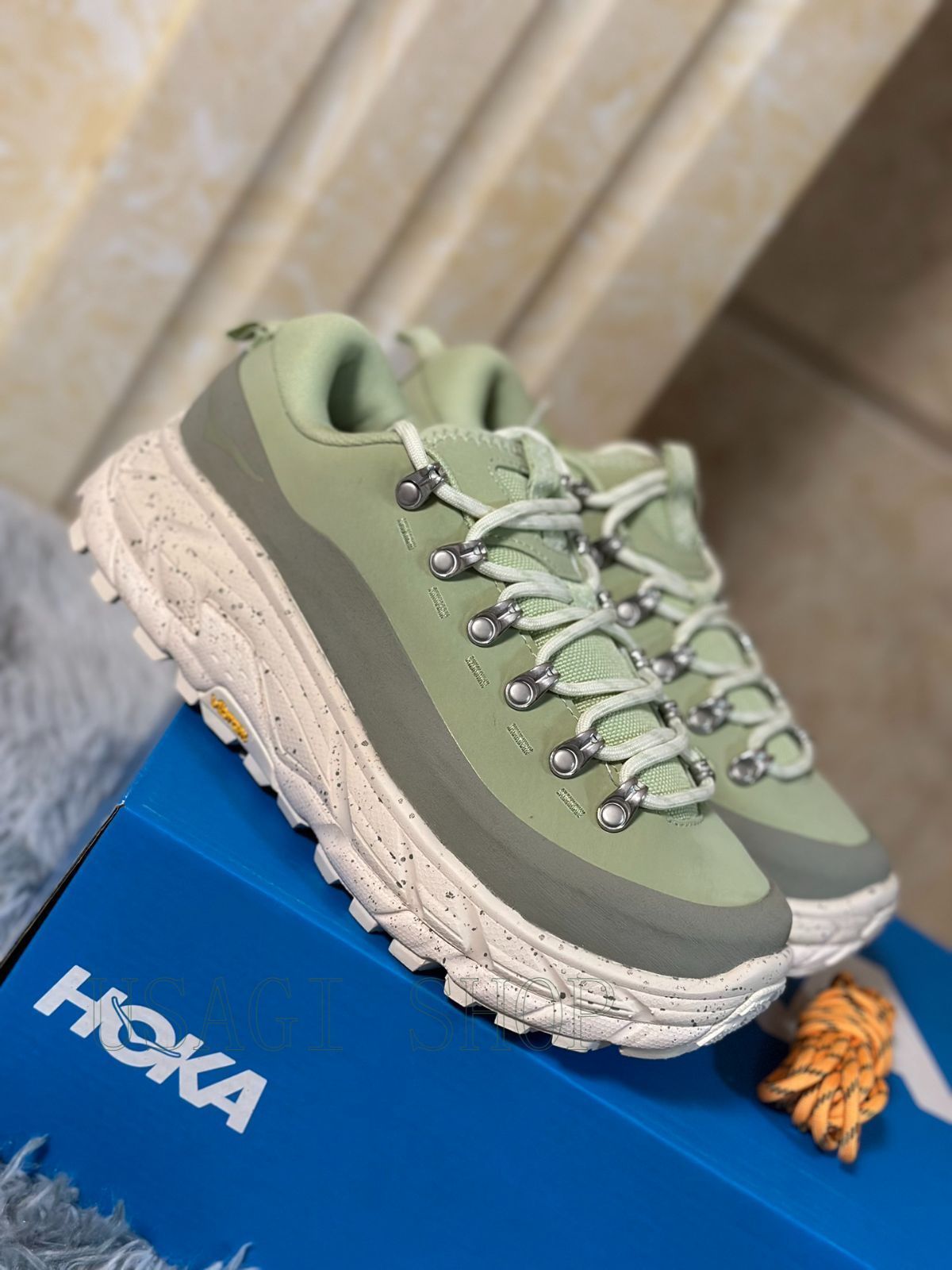 ホカ トー サミット HOKA ONE ONE Tor Summit グリーン スニーカー 未使用